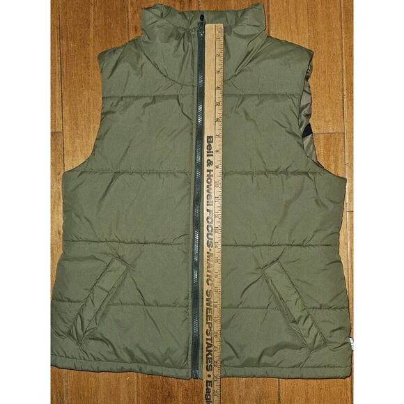 REI Co-op Groundbreaker Insulated Vest Army Green Synthetic Size Medium - Picture 10 of 15